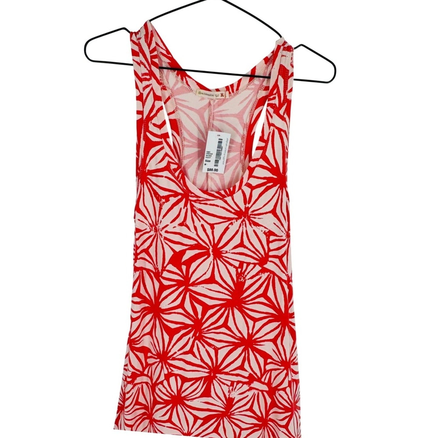 Alternative South Moon Under Pink Red Geometric Print Maxi Dress Size M NWT Boho