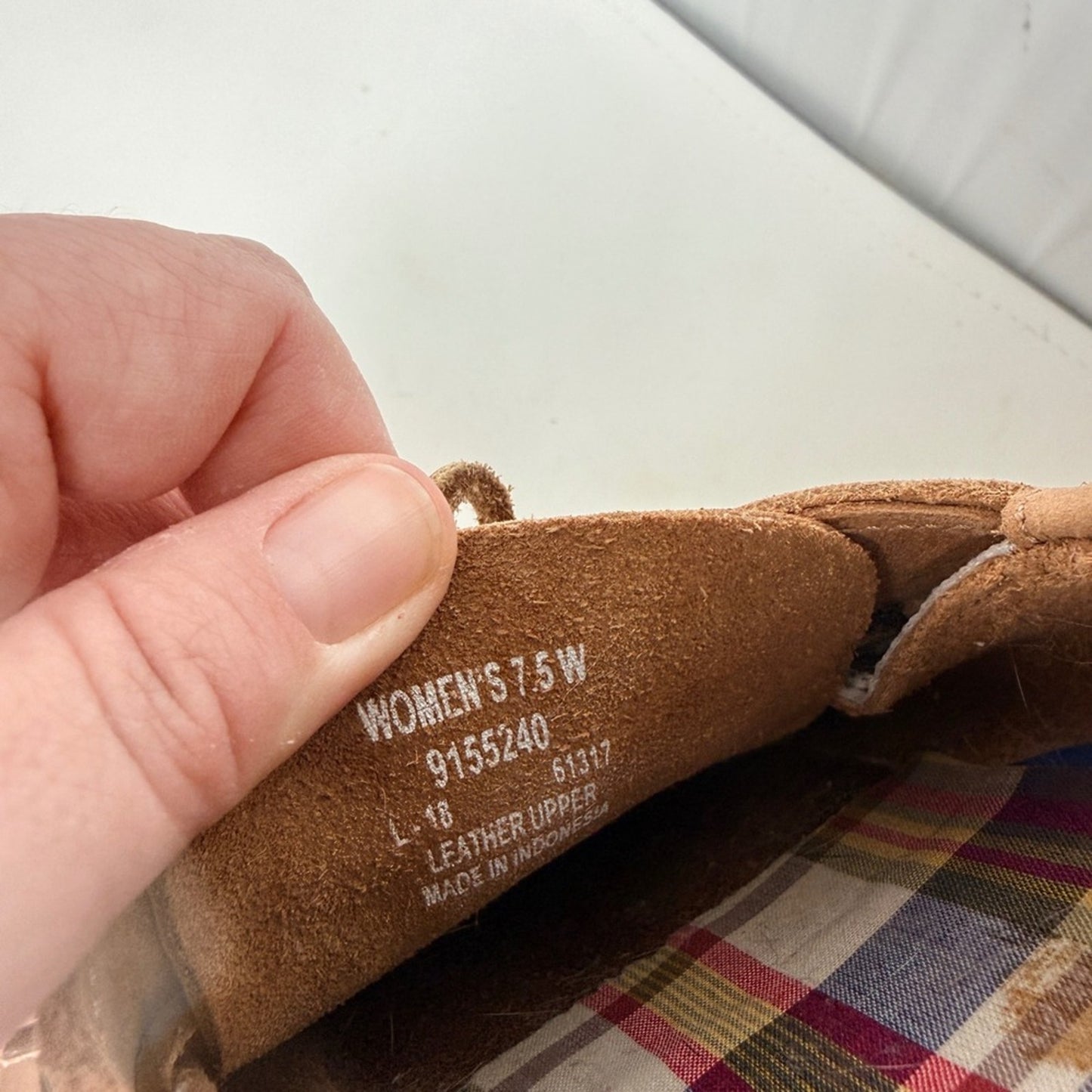 Sperry Authentic Original Leather Boat Shoes Tan 2 Eye Moc Toe Womens 7.5W