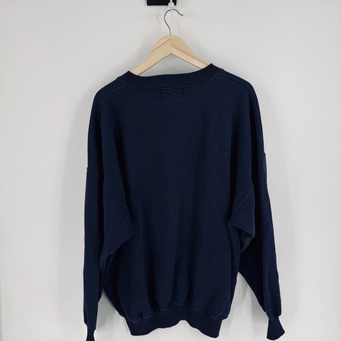 College House B-2 Spirit Graphic Sweatshirt Navy‎ Blue XXL Men