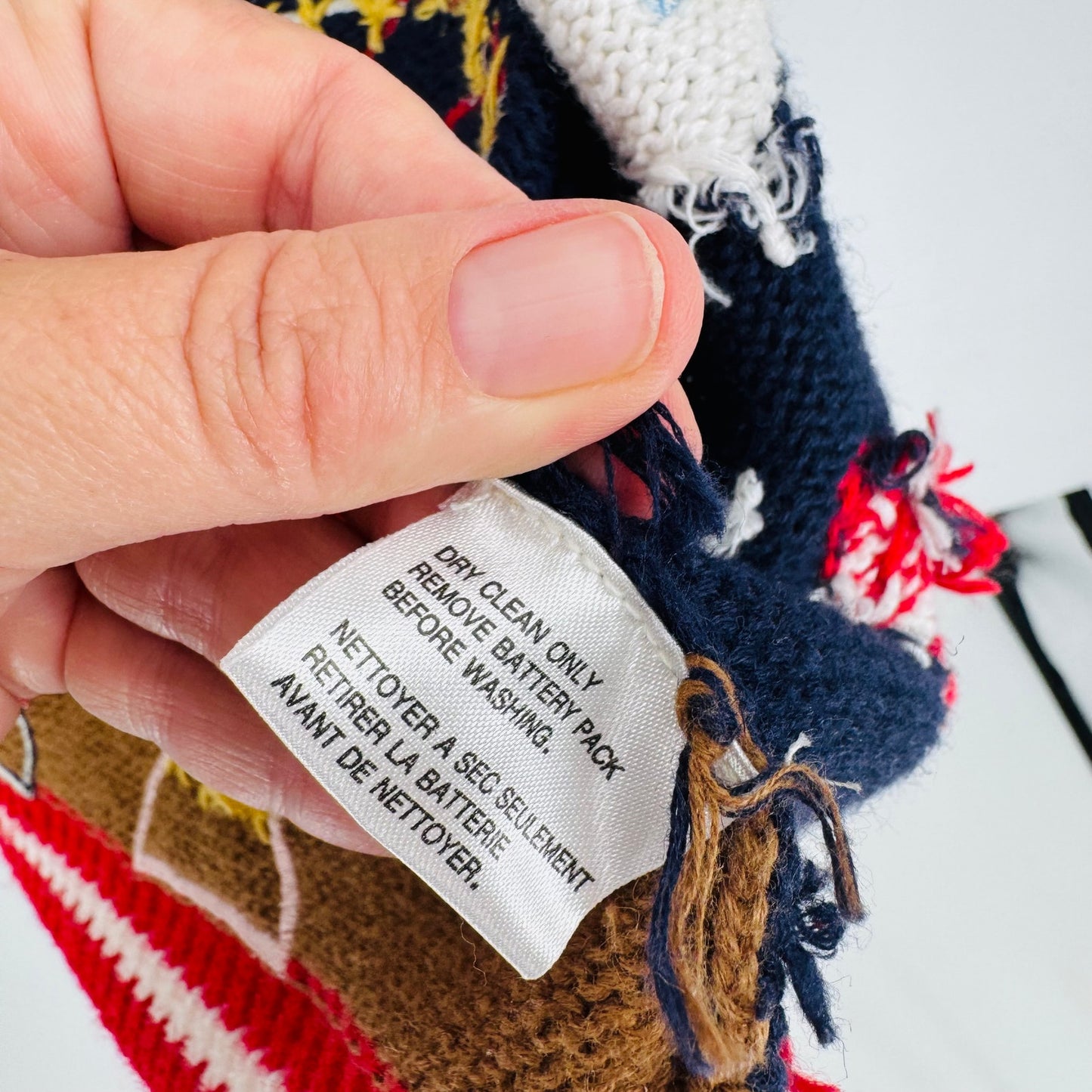 Vintage Eagle’s Eye Collectibles Patriotic Knit Vest Sleeveless V-Neck Size M