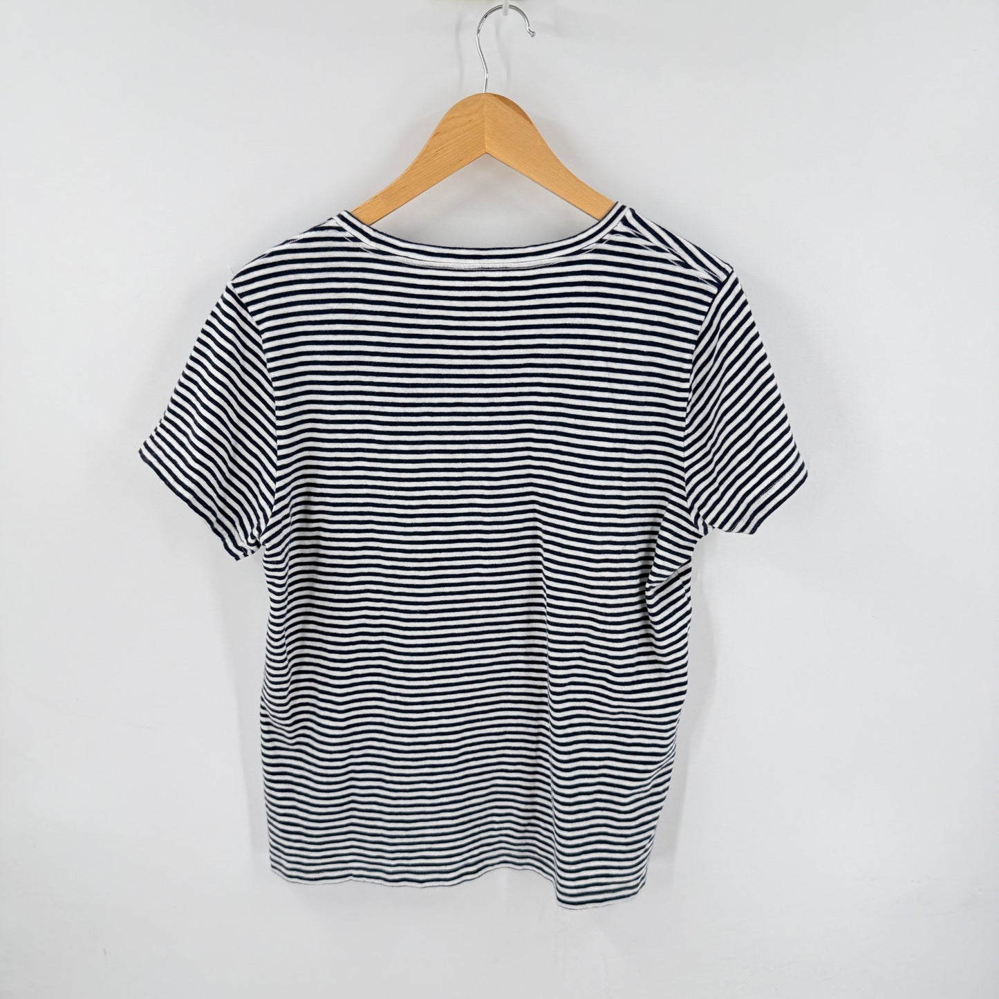 J. Crew Collector Tee Heart Stripe T-Shirt XL French Girl Coastal