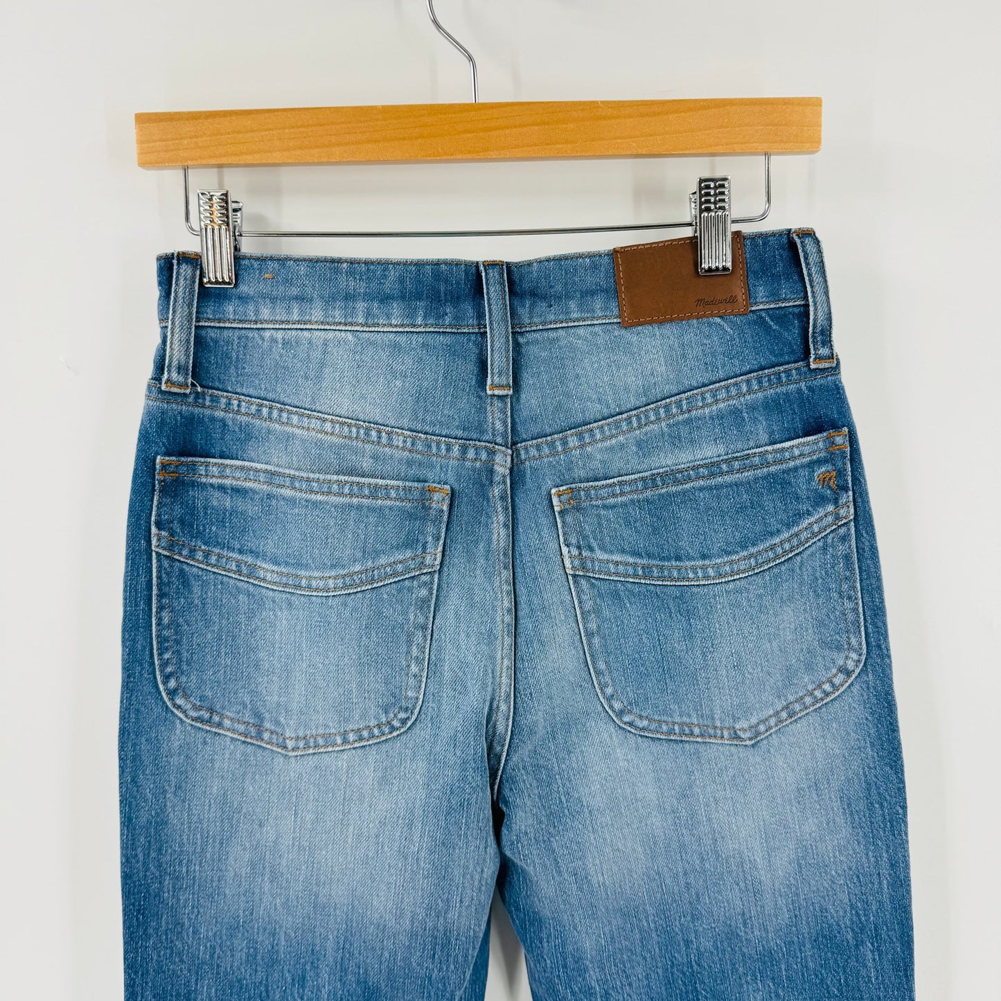 Madewell Perfect Vintage Jean Women’s Size 28 Blue Denim High Rise Straight Leg
